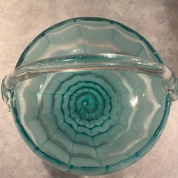 Royal Glass hand blown bowl - Picture 2 of 8